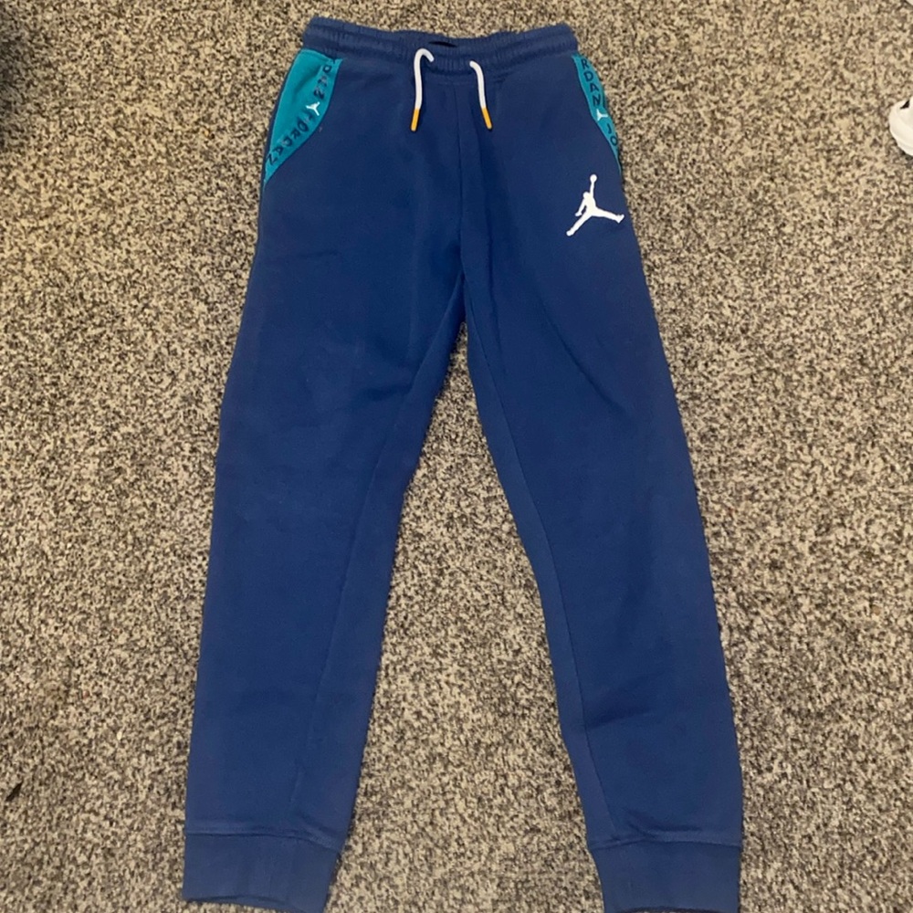 Lightly used boys Jordan sweats